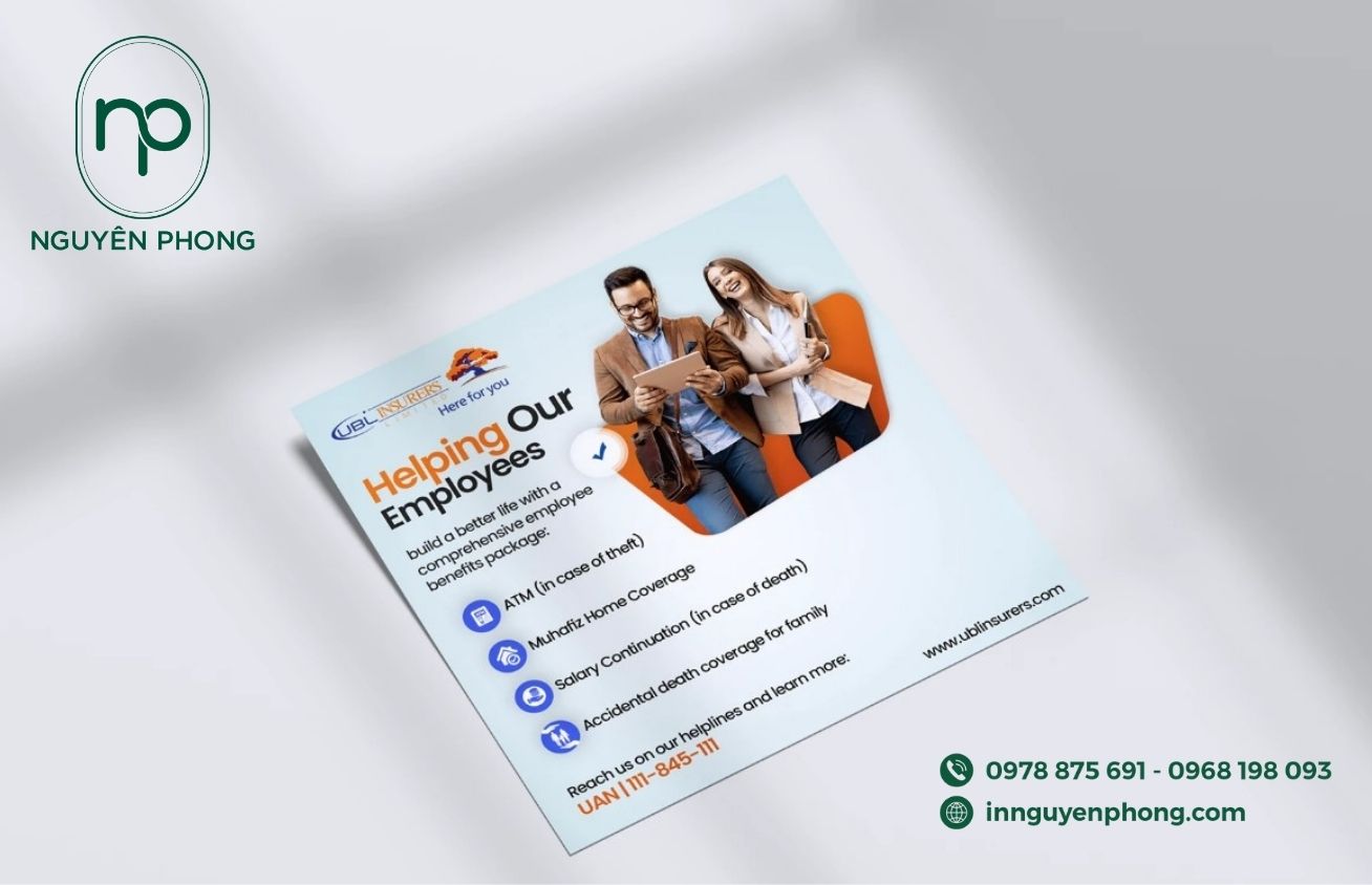 In tờ rơi bảo hiểm xã hội kêu gọi